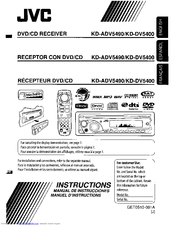 JVC KD-ADV5490 Instructions Manual