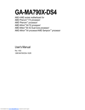 Gigabyte GA-MA790X-DS4 User Manual