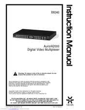 Vicon AurorA2000 Instruction Manual
