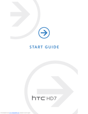 HTC HD7 T-Mobile Start Manual