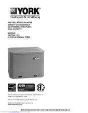 York YAST072 Installation Manual