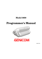 Genicom 3850 Programmer's Manual