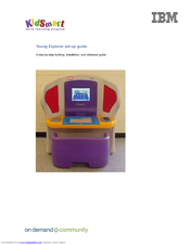 KidSmart Young Explorer Setup Manual