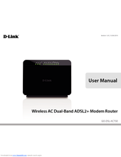D-Link GO-DSL-AC750 User Manual
