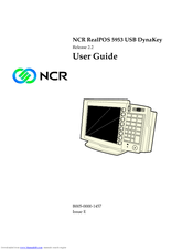 NCR RealPOS 5953 USB DynaKey User Manual