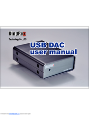 Kingrex UD-01 User Manual