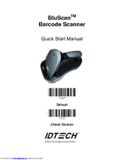 IDTECH BluScan Quick Start Manual