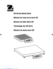 OHAUS SD35 Instruction Manual