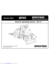 Baroness SP05 Owner's Operating Manual