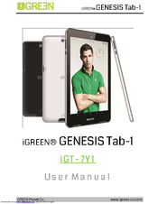iGreen GENESIS Tab-1 User Manual