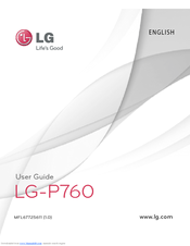 LG LG-P760 User Manual