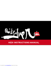Quicksilver Hedi Instruction Manual