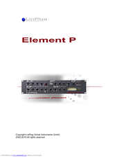 LinPlug Element P User Manual