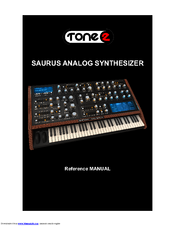 Tone2 Saurus ANALOG SYNTHESIZER Reference Manual
