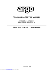 Argo AWR222CLE - AER222SC Technical & Service Manual