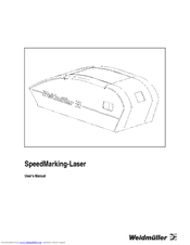 Weidmuller SpeedMarking-Laser User Manual