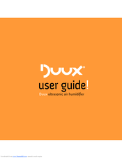 Duux Mushroom User Manual