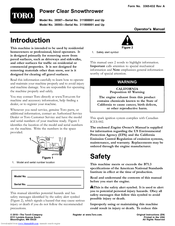 Toro 38587 Operator's Manual