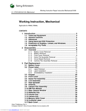 User manual Sony Ericsson W880i (English - 99 pages)