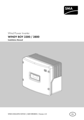 SMA WINDY BOY 3300 Installation Manual