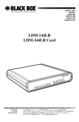 Black Box ME447C-232 User Manual