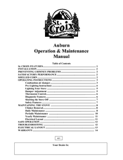 St. Croix Lancaster Operation & Maintenance Manual