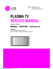 LG 42PX7DC Service Manual