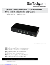 StarTech.com SV231DLU3A Owner's Manual