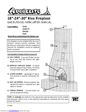Adobelite KIVA 30 Santa Fe Installation Manual