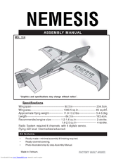 Seagull Models NEMESIS-114 Assembly Manual