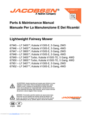Jacobsen 67945 Parts & Maintenance Manual