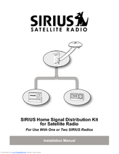 Sirius Satellite Radio Home Signal Distribution Kit Installation Manual