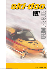 Ski-Doo 1997 FORMULA SL Operator's Manual