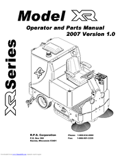RPS XR Series Operator's Manual