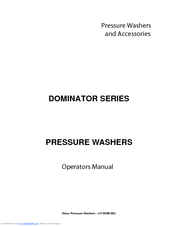 Delco Dominator Series Operator's Manual