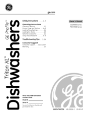 GE PDW7000 Series Owner's Manual