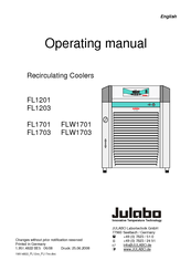 Julabo FL1201 Operating Manual