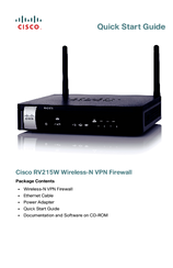 Cisco Small Business RV215W Quick Start Manual
