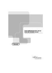 Fujitsu Siemens Computers D1239 Technical Manual
