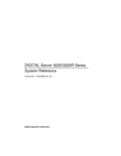 Digital Equipment 3220 Series System Reference Manual
