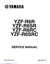 Yamaha 2002 YZF-R6SR Service Manual
