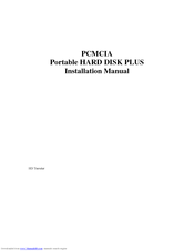 EXP Computer HD Traveler Plus Installation Manual