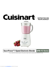 Cuisinart SMARTPOWER SPB-7C Series Instruction And Recipe Booklet