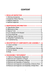 TGB Hornet 50 Service Manual