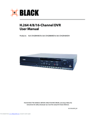 Black BLK-DH201600DH User Manual