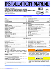 Unitary products group GM8S*UH Installation Manual