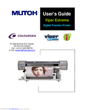 MUTOH Viper Extreme User Manual