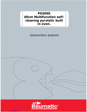 Baumatic P650SS User Manual