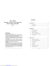 Vox Technologies PSB-810EAV User Manual