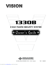 Vision 1330B Owner's Manual